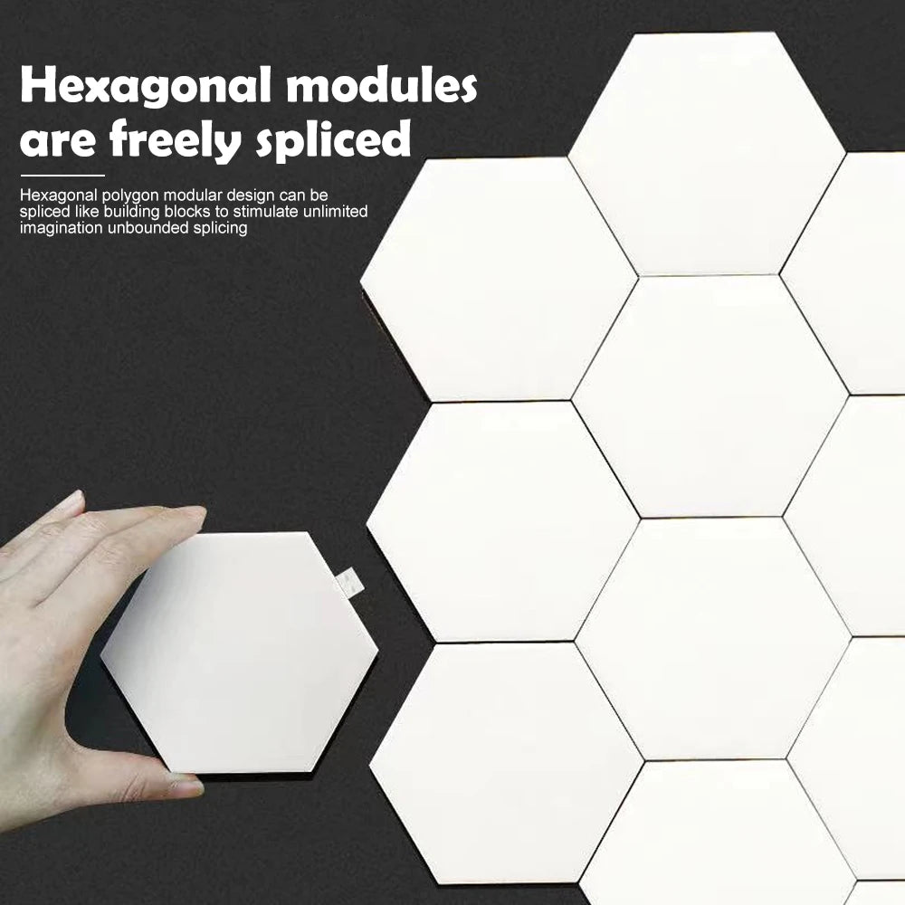 HexaGlow™ Smart RGB Light Panel