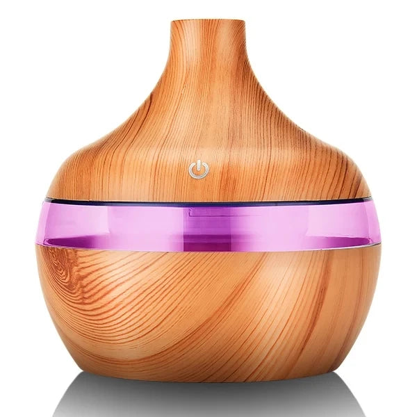 AromaMist Wood™ Ultrasonic Humidifier (300ml)