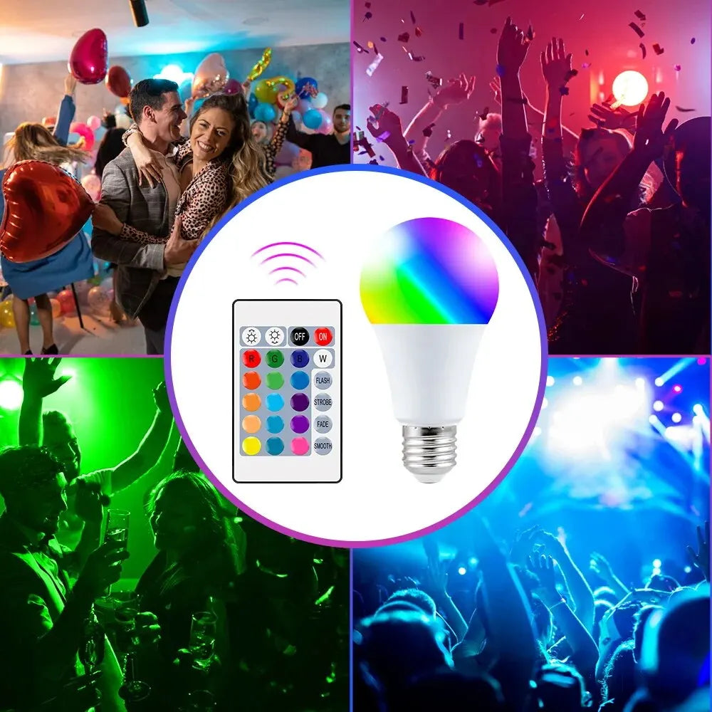 LumiGlow™ RGB Smart LED Bulb (E27)